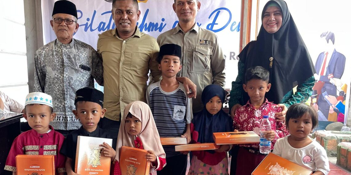 IJTI Korda Lhokseumawe dan CaKRA Resmikan Kantor Baru, Gelar Peusijuk dan Santuni Anak Yatim